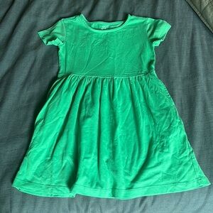 Primary Green Kids Dress